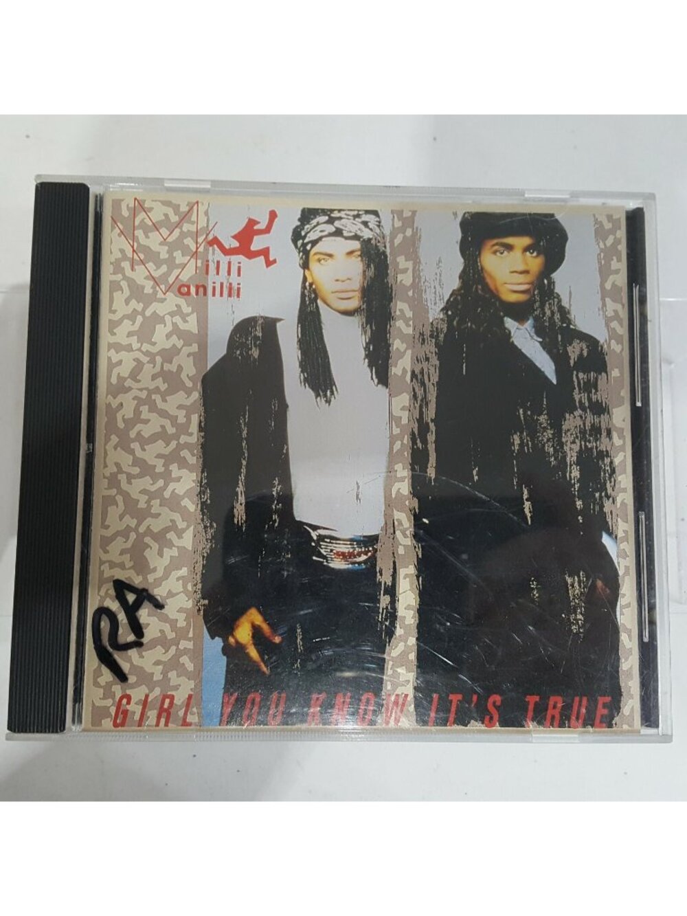 Milli Vanilli Girl You Know It's True Music CD 1989 Arista Blame It On The Rain